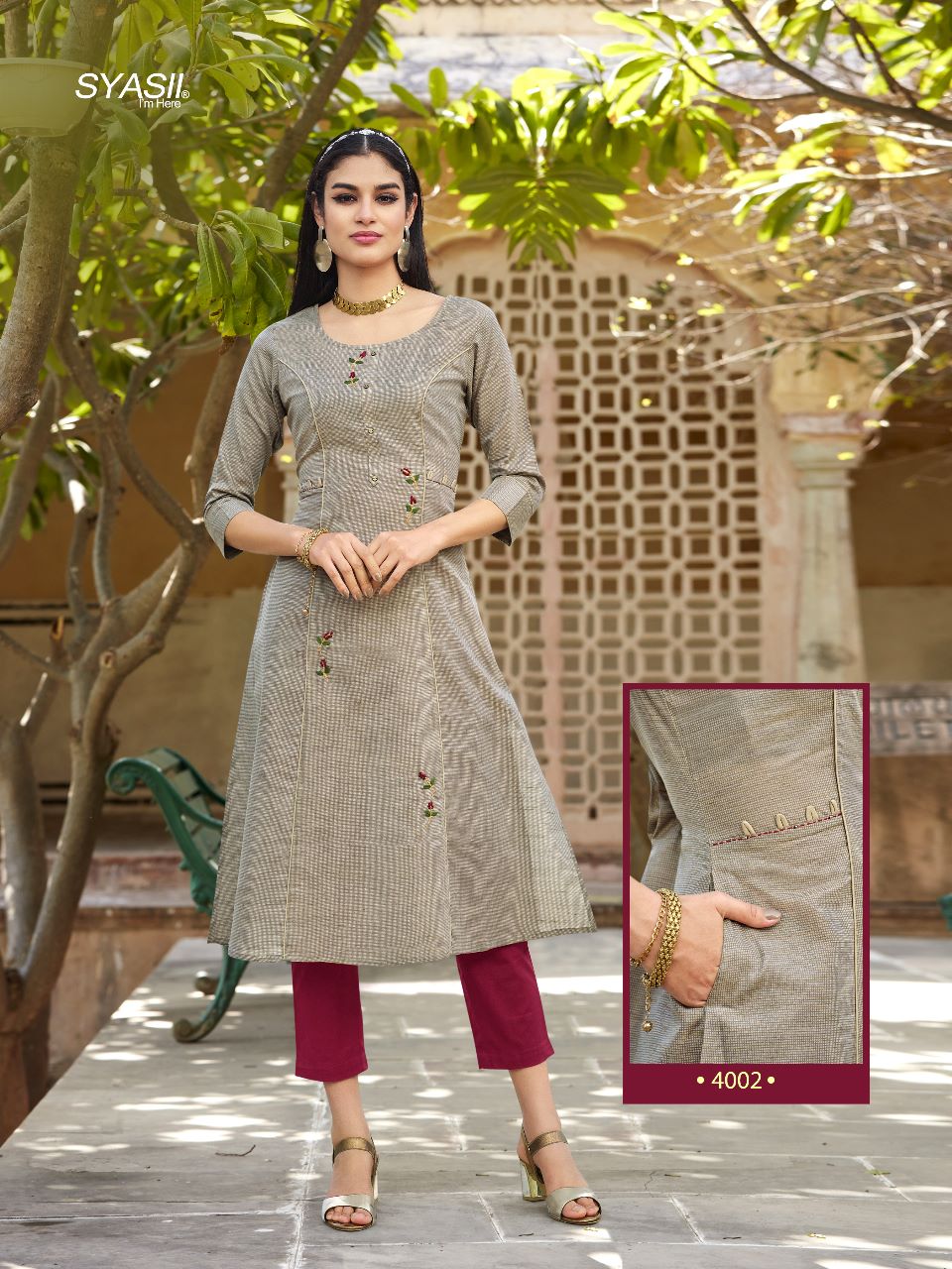 Syasii Ovvy Vol 2 Fancy Wholesale Designer Kurtis Catalog